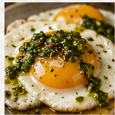 Eggs with Chimi