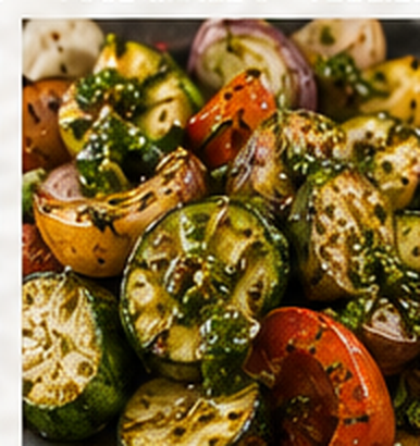 Veggies with Chimi